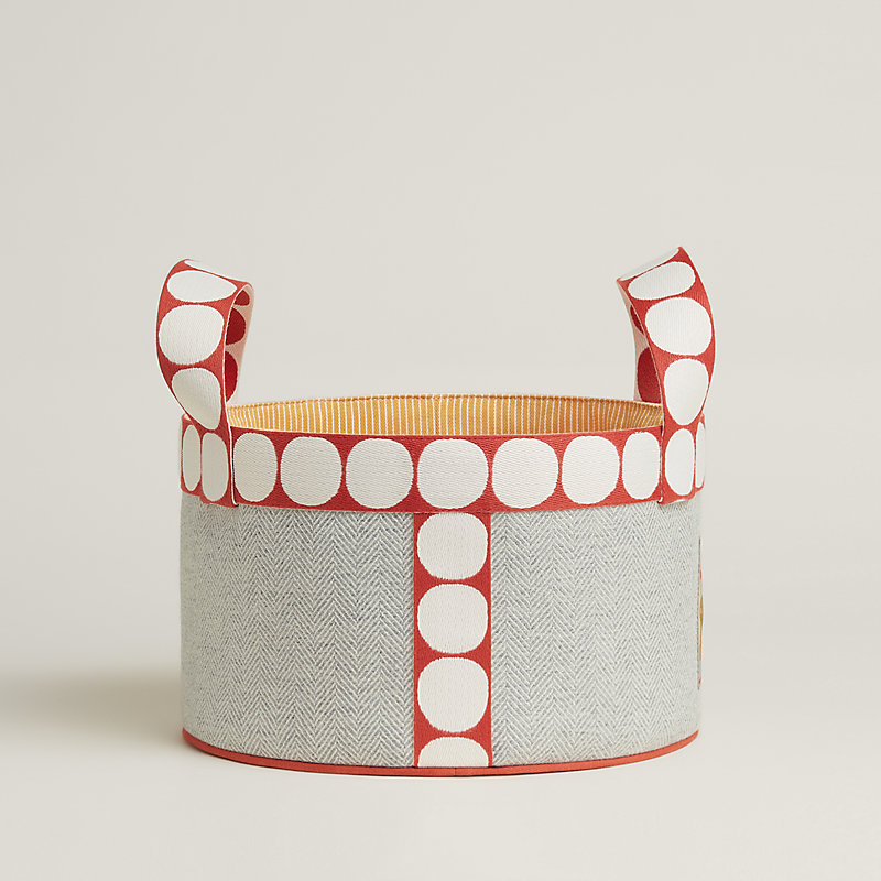 Animaux Blocks basket, small model | Hermès USA